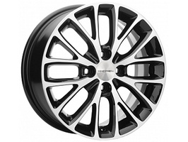 Khomen Wheels KHW1506 (Lada Granta) 6x15 4x98 ET36 58.6 Black-FP